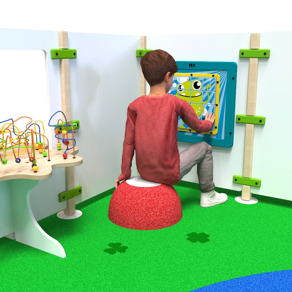This image shows Play fence Monster playpanel