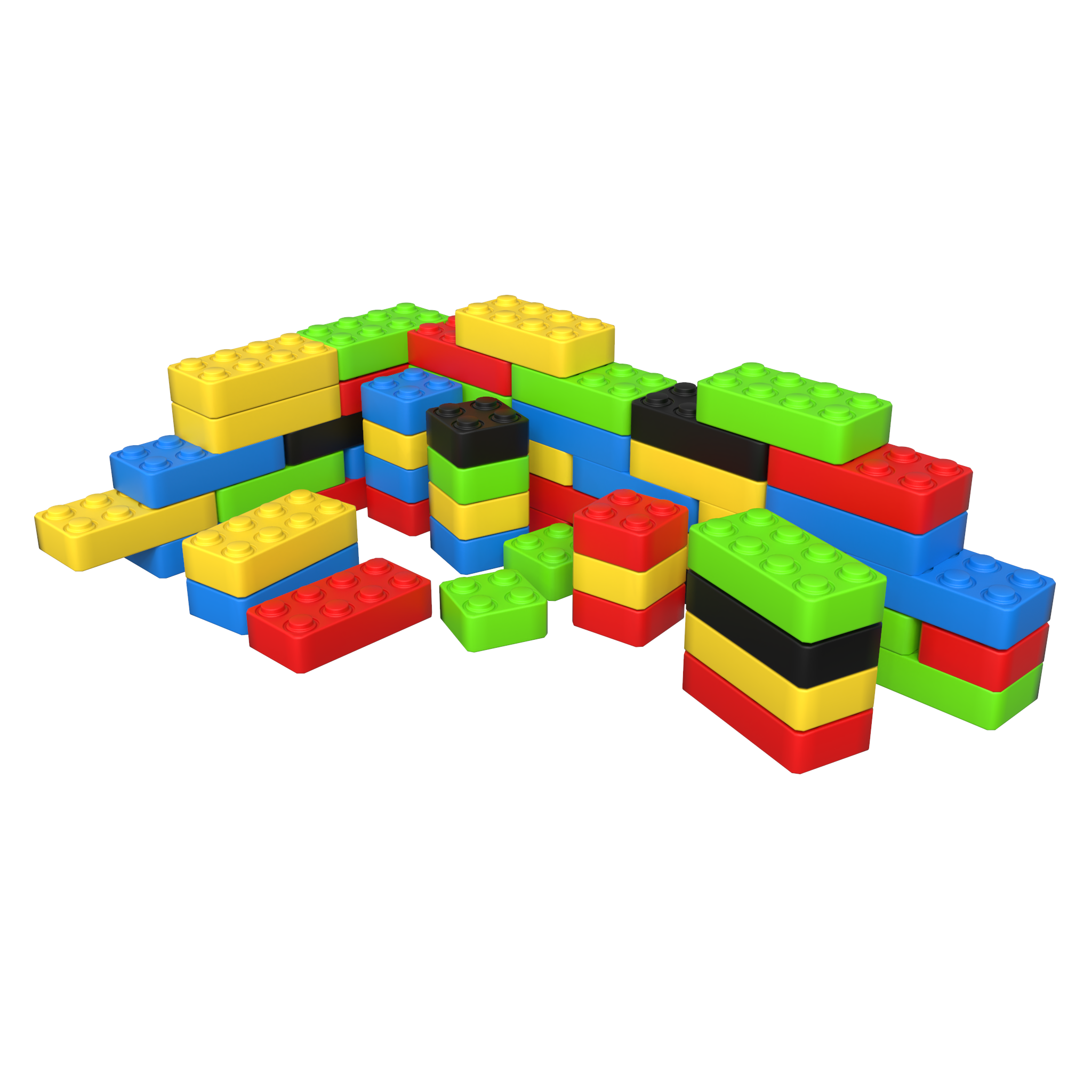 This image shows a Play system Funblocks