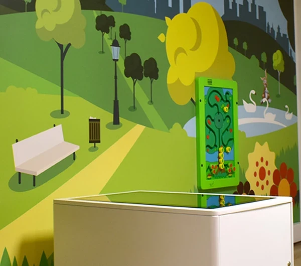 Kinderhoek wachtkamer 