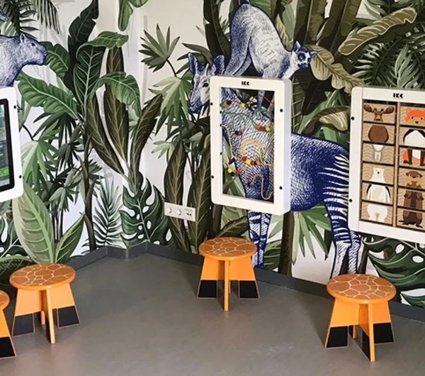 Kinderhoek wachtkamer ziekenhuis