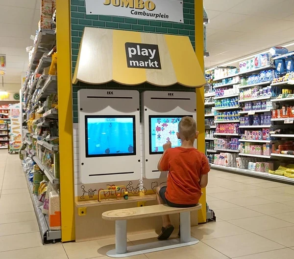 Kinderhoek supermarkt Jumbo Cambuurplein