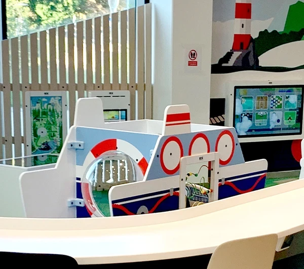 Kinderhoek als onderdeel van het winkelinterieur