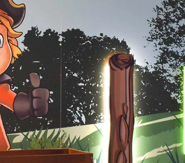 Kinderhoek als onderdeel van een restaurant