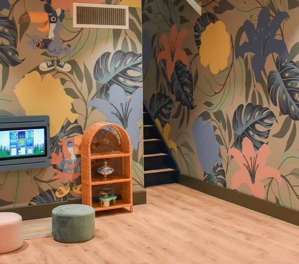 Hotel Van der Valk Venlo tropische retro nostalgische speelhoek