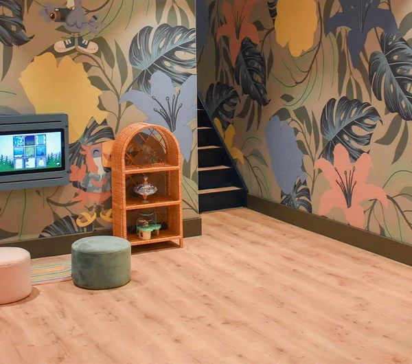 Hotel Van der Valk Venlo tropische retro nostalgische speelhoek