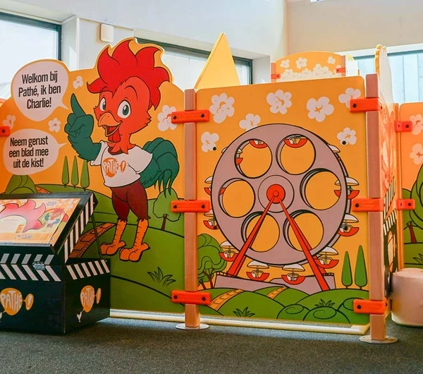 Een volledige custom speelruimte voor bioscoop Pathé Helmond