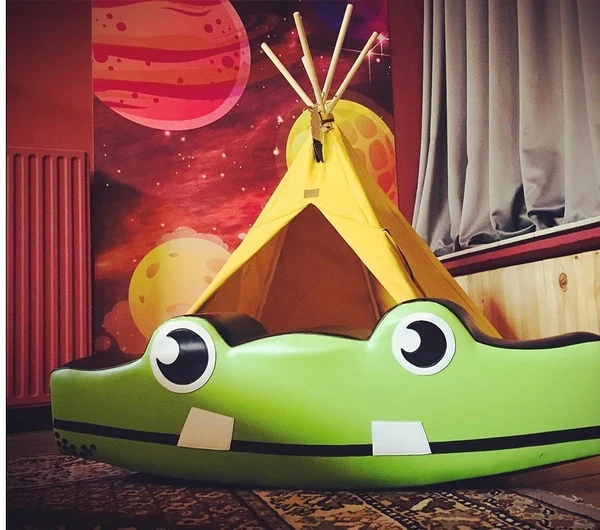 IKC ruimte thema speelhoek voor Sfeercafé De Berken in Maldegem