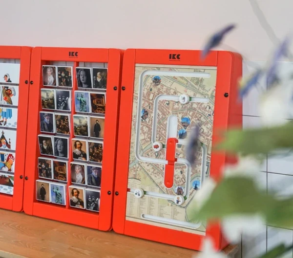 Museum met educatieve spelmodules