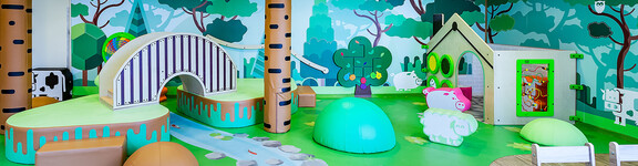 Custom play corner in a childcare centre for the optimal experience