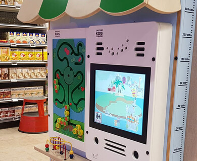 Delhaize supermarktet header | IKC