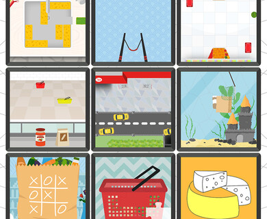 Op deze afbeelding staat software Supermarket