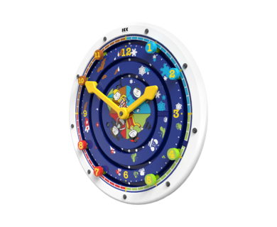 draaiend speelwiel leren klokkijken | IKC wandspellen muurspellen