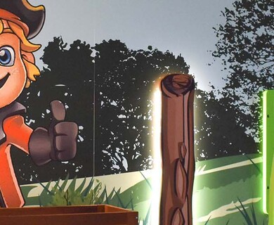 Speelhoek als onderdeel van een restaurant