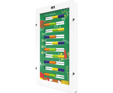 leren rekenen met dit wandspel rekenmachine | IKC Wandspellen muurspellen