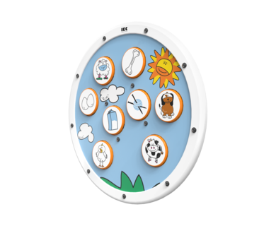 sorteerspel voor kinderen zoek 2 matchende plaatjes bij elkaar |IKC wandspel muurspel