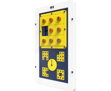 puzzel voor kinderen maak de afbeelding na | IKC wandspellen muurspellen