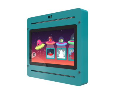 Op deze afbeelding staat een interactief speelsysteem Delta 21 inch Monster