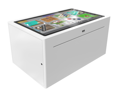 Op deze afbeelding staat een interactief speelsysteem Delta 43 inch touchtable