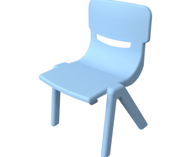 Stevige stapelbare stoel voor kinderen | IKC kindermeubels