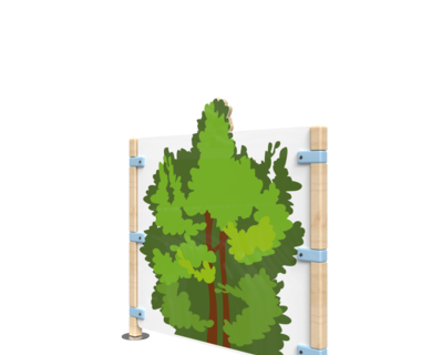Hekwerk met de uitstraling van een bos | IKC Hekwerken
