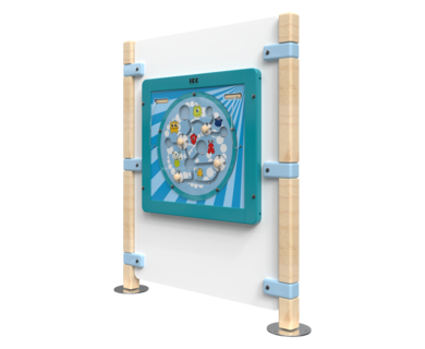 Hekwerk voor kinderhoek voor een wandspel | IKC Hekwerken