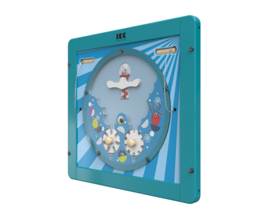 Verplaats de ballen door aan de draaischijven te draaien | IKC wandspellen