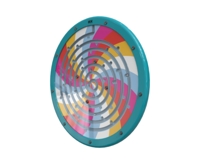 Draai het speelwiel om de ballen te verplaatsen | IKC Wandspellen