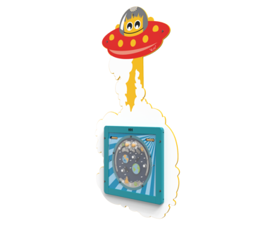 Een wandplaat voor het bevestigen van een wandspel | IKC speelsystemen