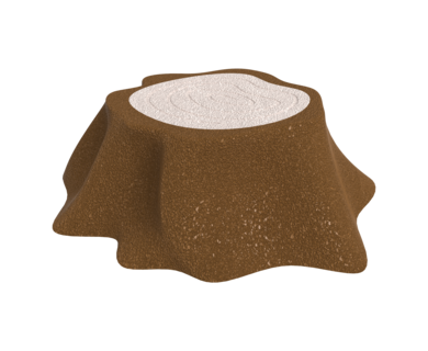 klimmen op een boomstam van EPDM