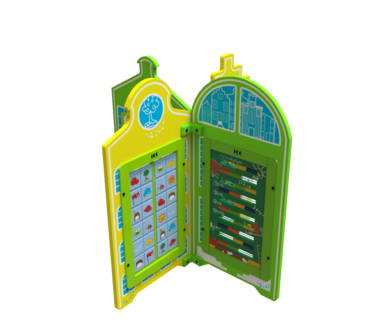 Speelsysteem in het thema Amsterdam voor meerdere speelelementen | IKC speelsystemen