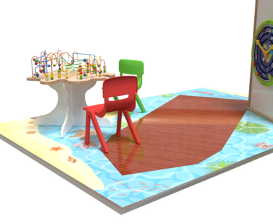Een vinyl vloer een aanwinst voor elke speelhoek