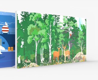 IKC | speelwand wandbekleding voor kinderhoeken