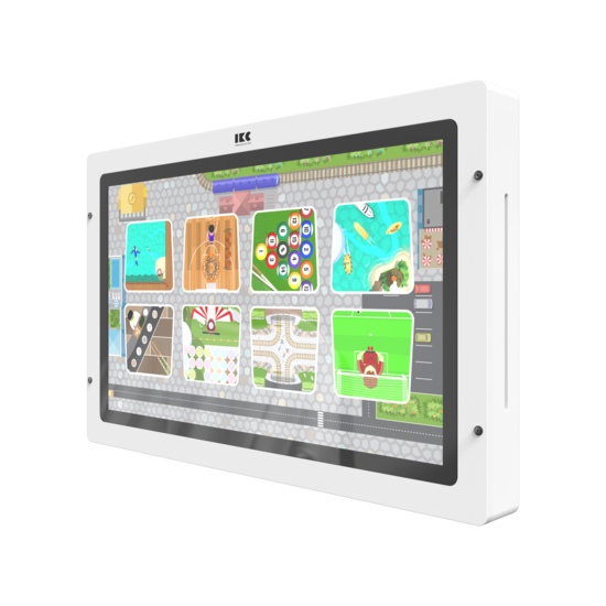 Op deze afbeelding staat een interactief speelsysteem Delta 43 inch