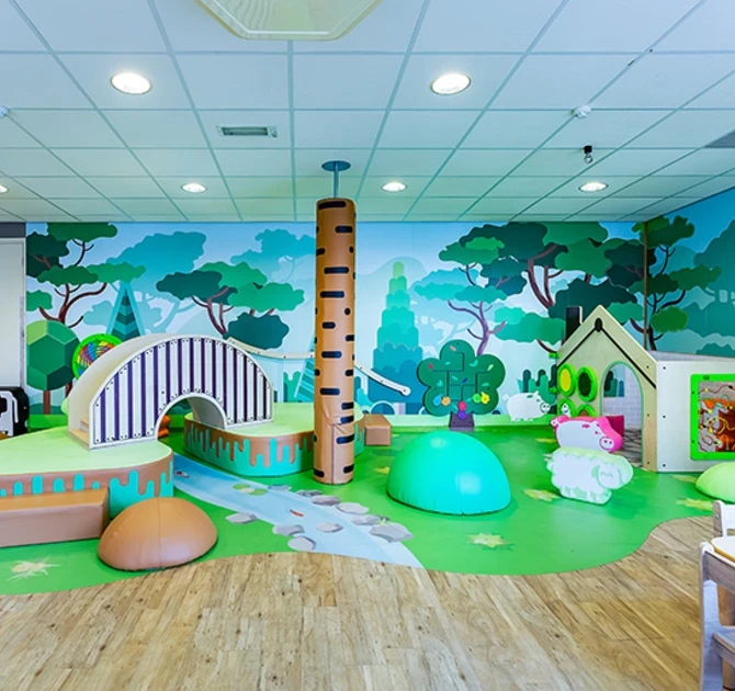 Speelvloer kinderopvang