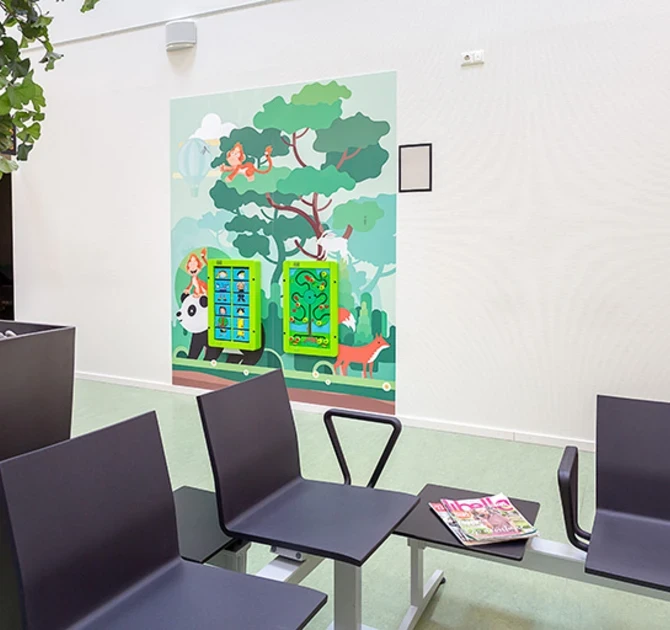 Hospital Maasstad waiting area | IKC Healthcare