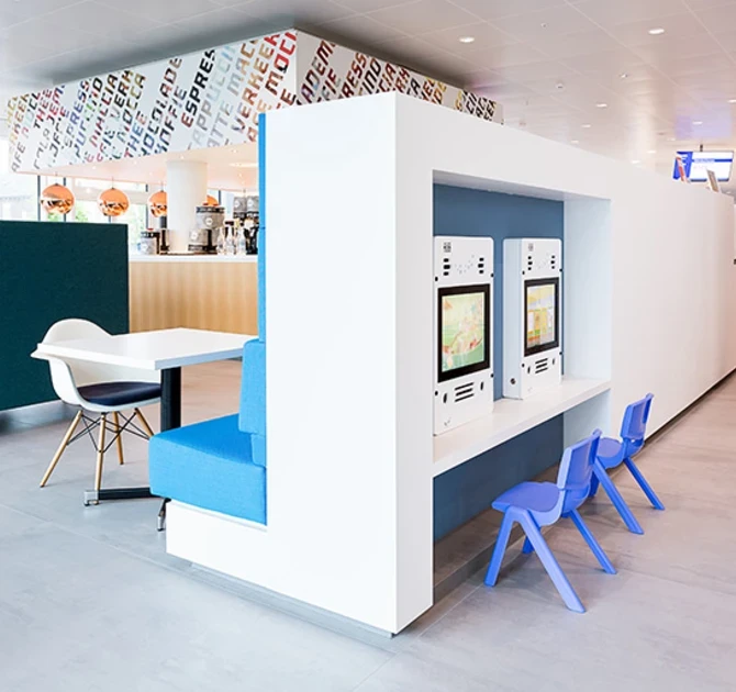 Kids corner in waiting area town hall | IKC