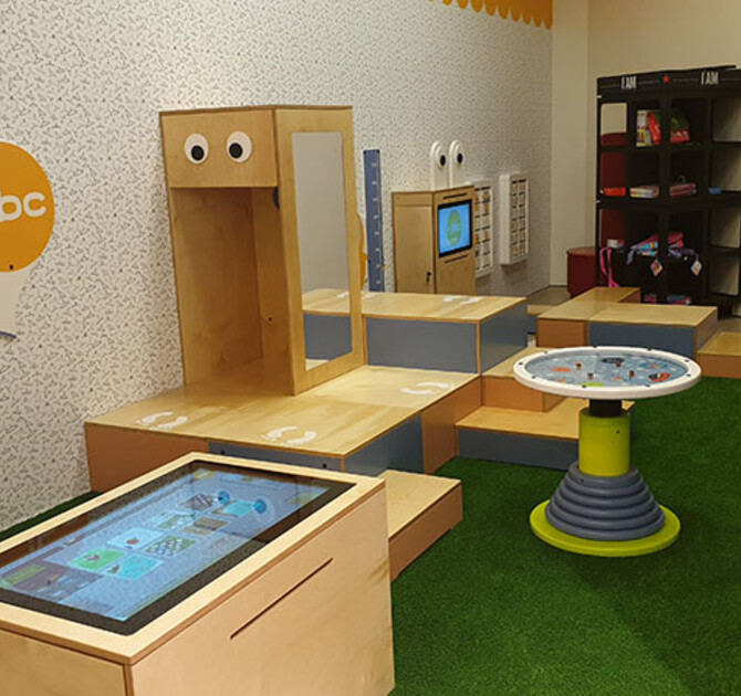 Kinderhoek inrichting