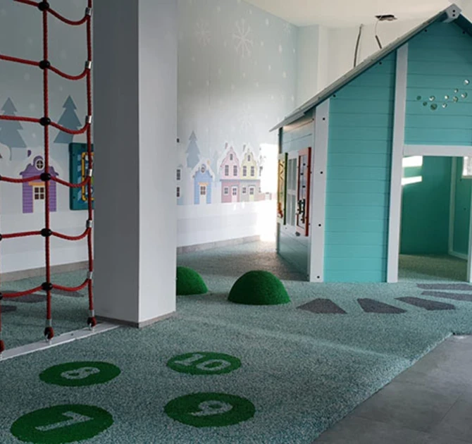 Kinderhuisje inrichting