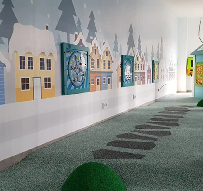 Kinderhoek inrichting