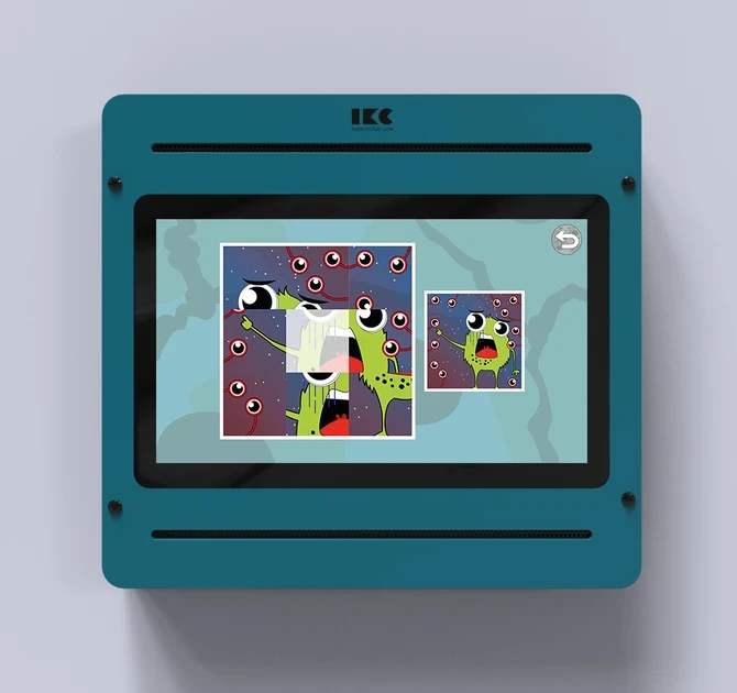 Op deze afbeelding staat software Galaxy explorers