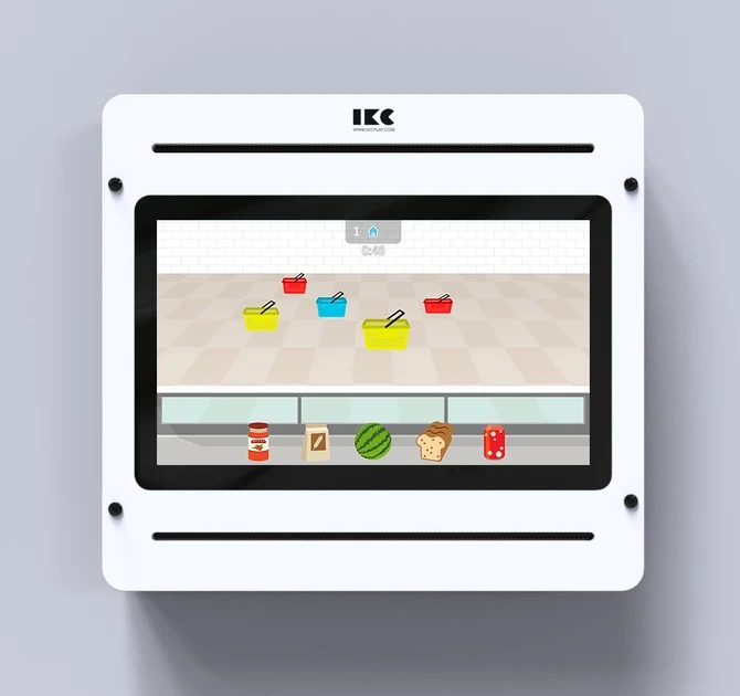 Op deze afbeelding staat software Supermarket