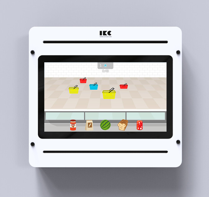 Op deze afbeelding staat software Supermarket