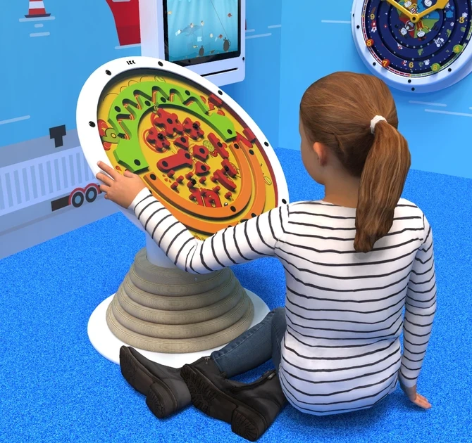 This image shows a play system multi play foot