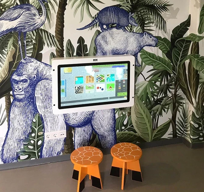 Inrichting wachtkamer