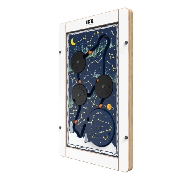 Op deze afbeelding staat een Northern Lights spelmodule