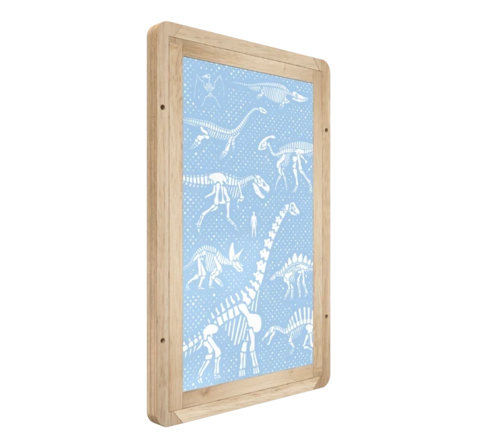 Op deze afbeelding staat een wandspel Ice age