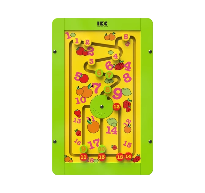 Leren tellen met dit educatieve muurspel voor kinderen | IKC wandspellen