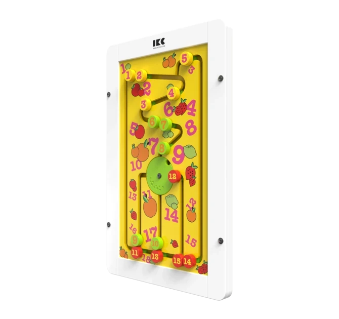 Leren tellen met dit educatieve muurspel voor kinderen | IKC wandspellen
