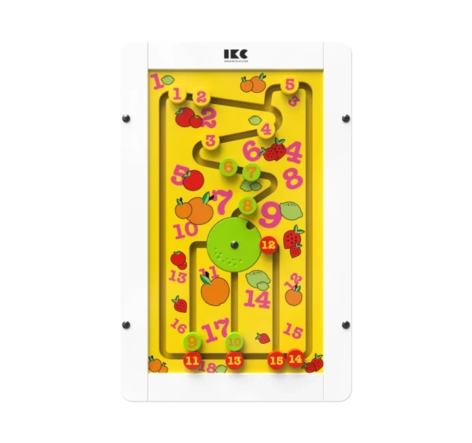 Leren tellen met dit educatieve muurspel voor kinderen | IKC wandspellen