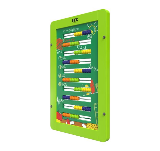 leren rekenen met dit wandspel rekenmachine | IKC Wandspellen muurspellen